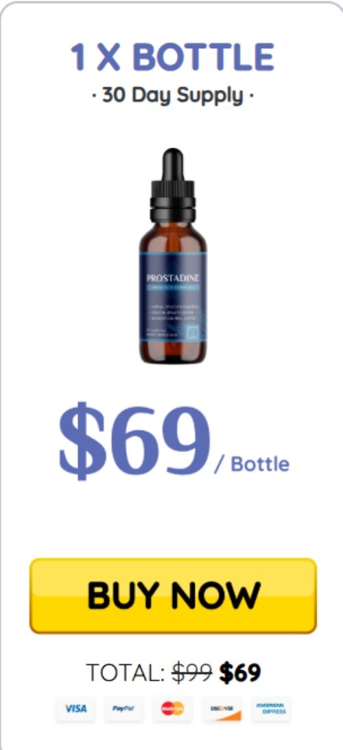 Prostadine Price 1 Bottle